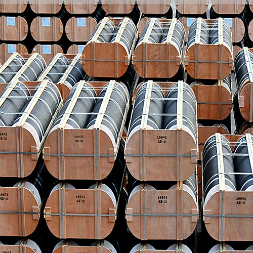 Électrode en graphite à très haute puissance